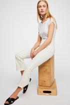 Citizens Of Humanity Citizens Of Humanity Drew Fray High-rise Crop Flare Jeans At Free People